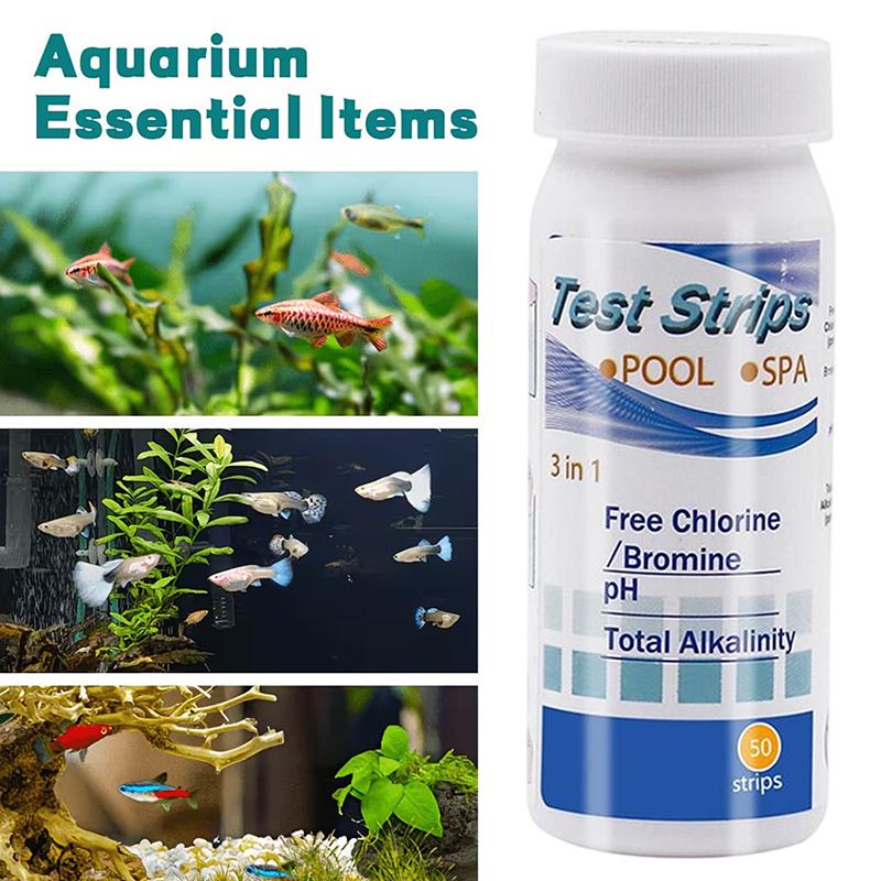 Aquarium Water Test Strips 8 i - огляд і ціна Saltwater Tank