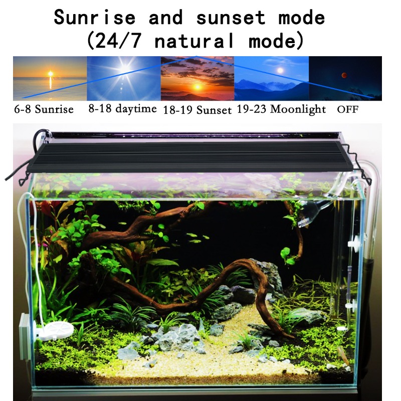 LED Fish Tank Light Full Spect - огляд і ціна Reef Lighting