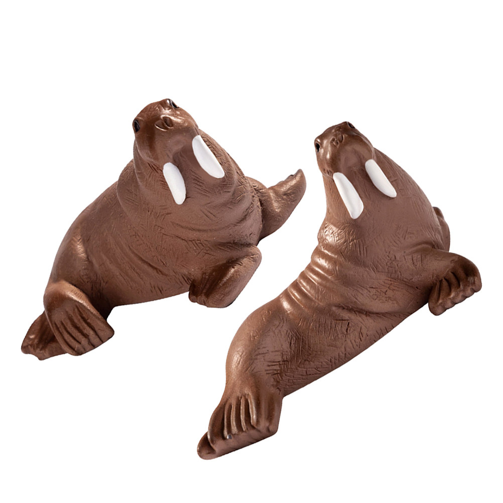 2Pcs Resin Walrus Miniature De - огляд і ціна Ocean Aquarium